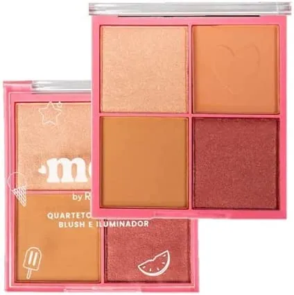 -35% Melu quattro contour, blush and highlighter palette hb 7531-1