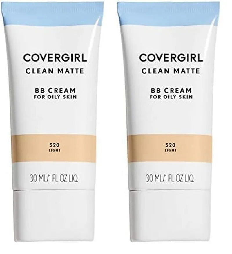 - Clean Matte BB Cream, Oil-Free, Long-Lasting, Sensitive Skin, Lightweight, 100% Cruelty-Free