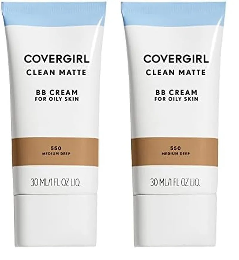 - Clean Matte BB Cream, Oil-Free, Long-Lasting, Sensitive Skin, Lightweight, 100% Cruelty-Free