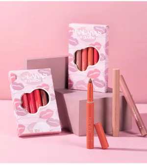 1 1 FREE | GlamPen™ Colored, Rotatable, Sharpenable, Matte Lipstick Pencils