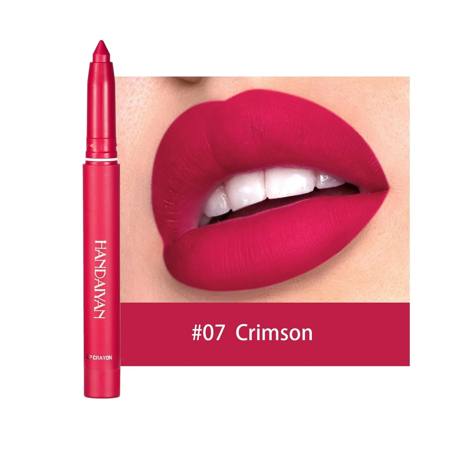 1 1 FREE | GlamPen™ Colored, Rotatable, Sharpenable, Matte Lipstick Pencils