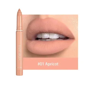 12 Color HANDAIYAN Rotating Sharpenable Matte Lipstick Pencils
