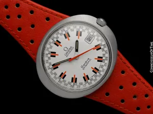 1960's Omega Dynamic Vintage Mens Cal. 565 Watch with Racing Dial - Stainless Steel