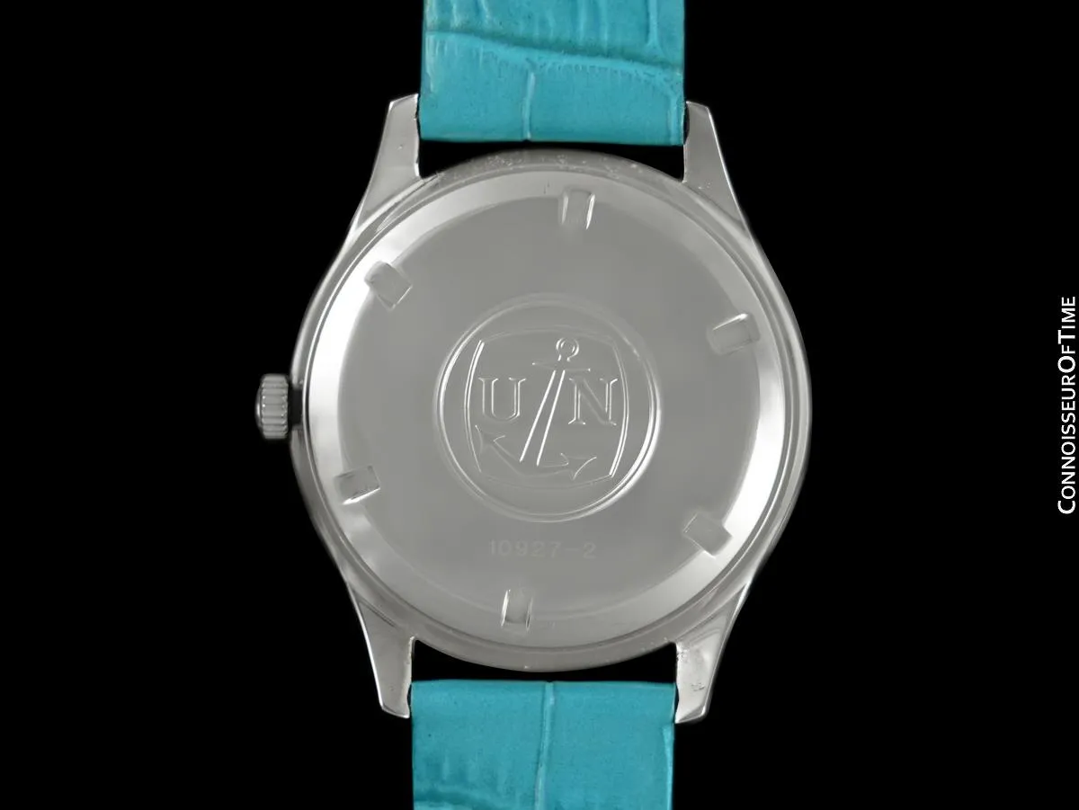 1960's Ulysse Nardin Vintage Mens Full Size Automatic Calatrava Watch - Stainless Steel