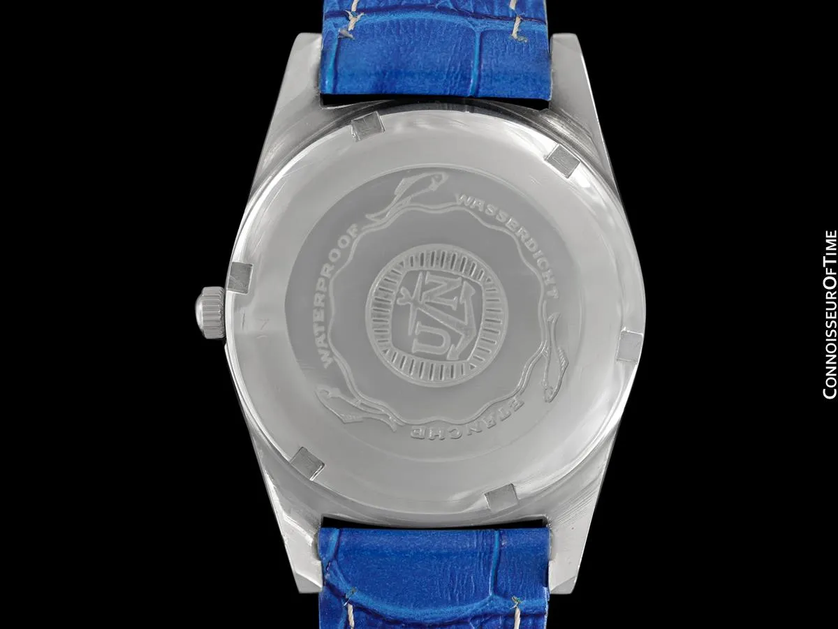 1960's Ulysse Nardin Vintage Mens Jubile 4000 Automatic Watch - Stainless Steel