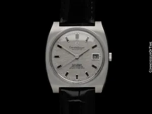 1969 Omega Constellation Vintage Mens Large Automatic Chronometer Watch, Date - Stainless Steel