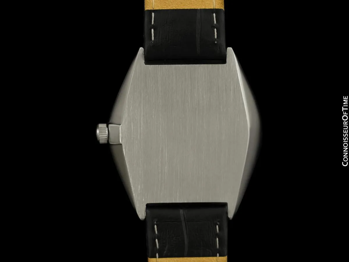 1970's Omega De Ville Vintage Mens Automatic Classic Retro Watch - Stainless Steel