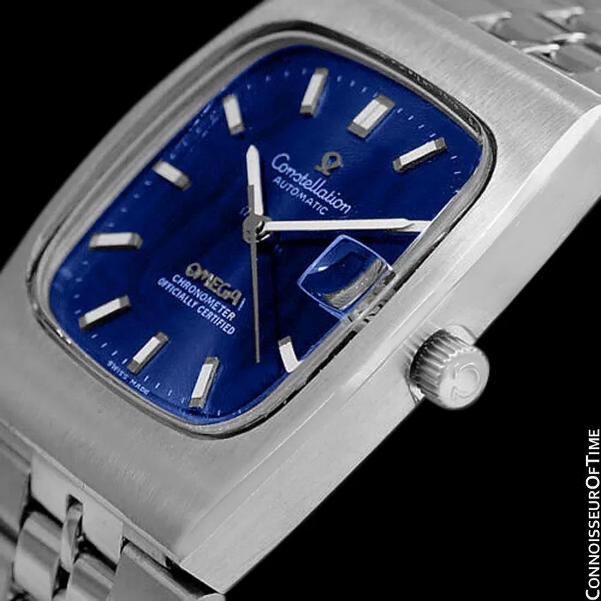 1971 Omega Constellation Mens Automatic Chronometer Watch - Stainless Steel