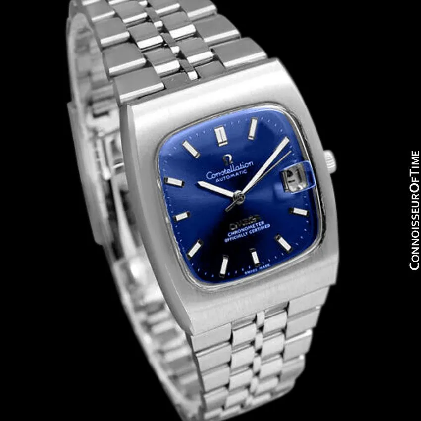 1971 Omega Constellation Mens Automatic Chronometer Watch - Stainless Steel