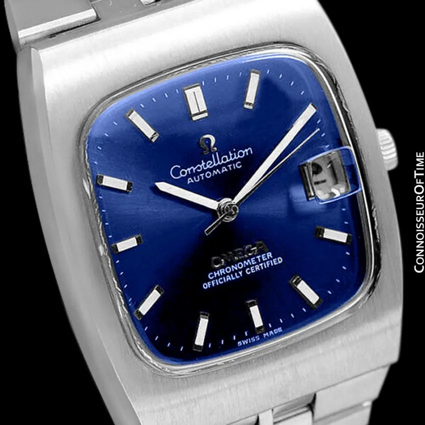 1971 Omega Constellation Mens Automatic Chronometer Watch - Stainless Steel