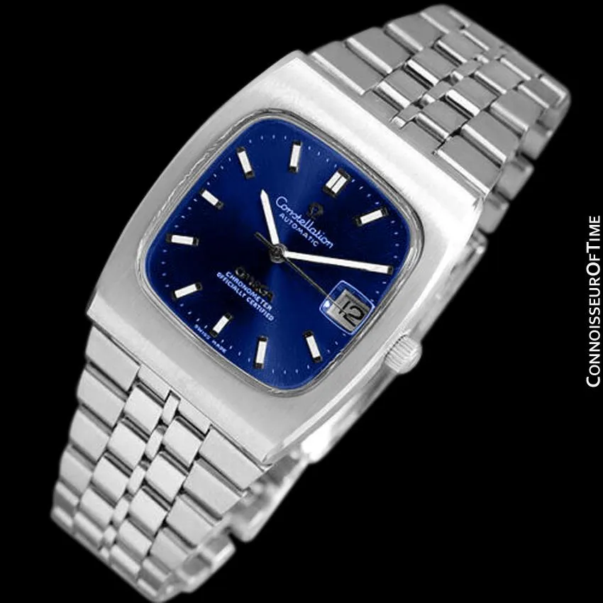 1971 Omega Constellation Mens Automatic Chronometer Watch - Stainless Steel