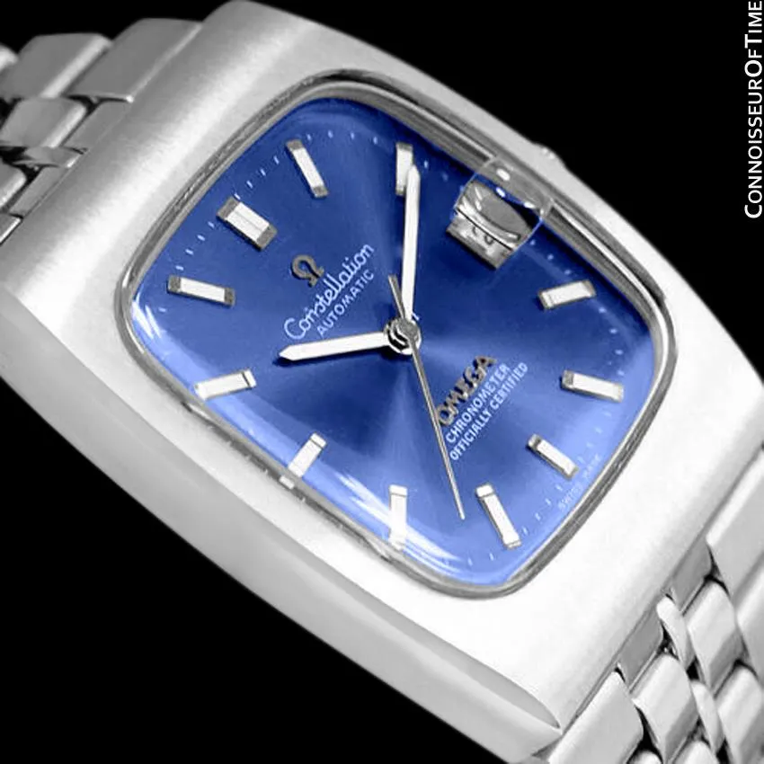 1971 Omega Constellation Mens Automatic Chronometer Watch - Stainless Steel