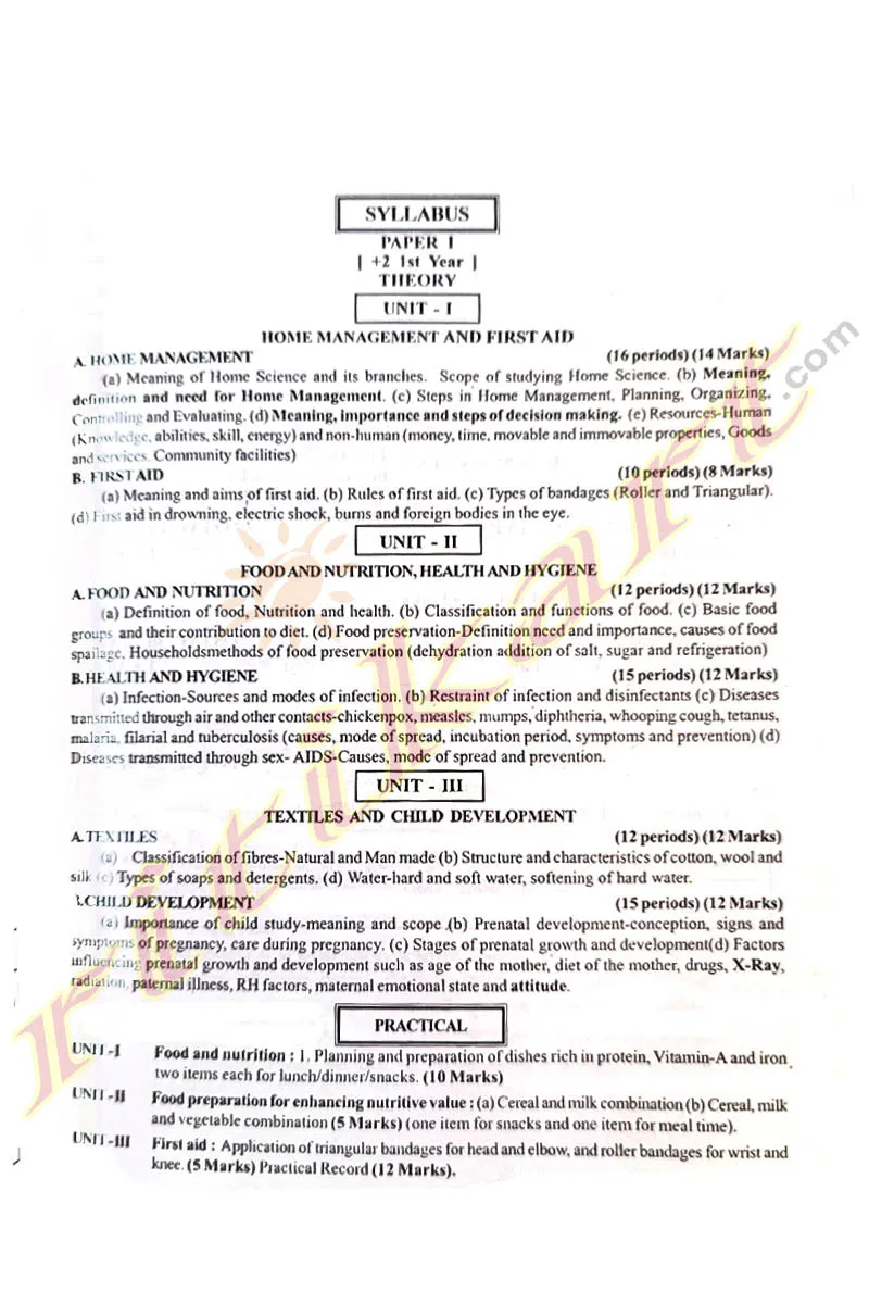  2 Home Science Book Part-1 (Odia)
