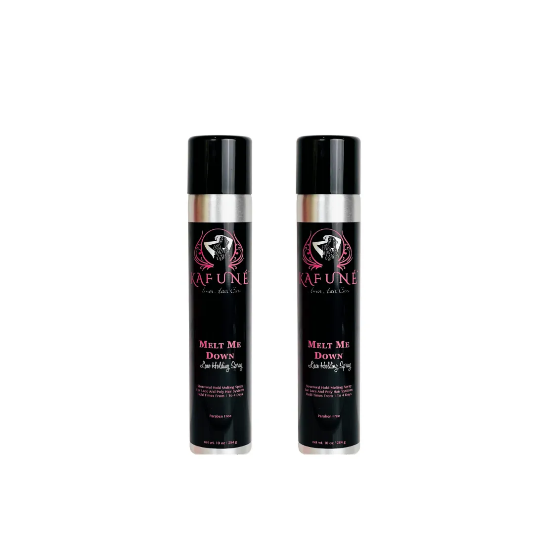 2 Large Melt Me Down Lace Melting Sprays