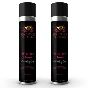 2 Large Melt Me Down Lace Melting Sprays