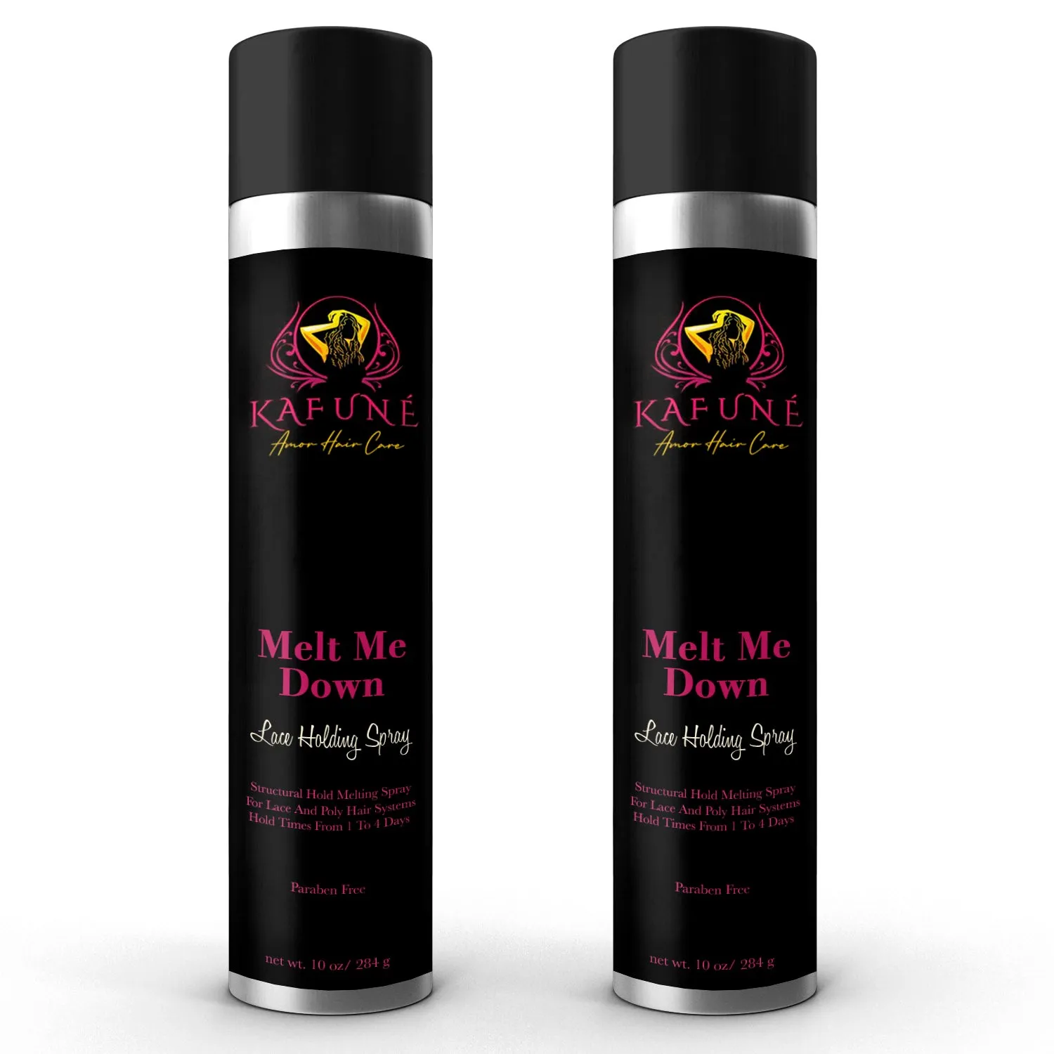 2 Large Melt Me Down Lace Melting Sprays