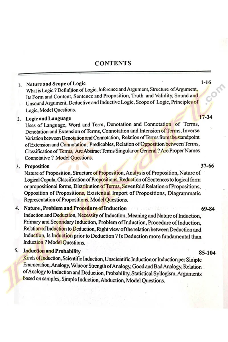  2 Text Book of Logic Part-I (English)
