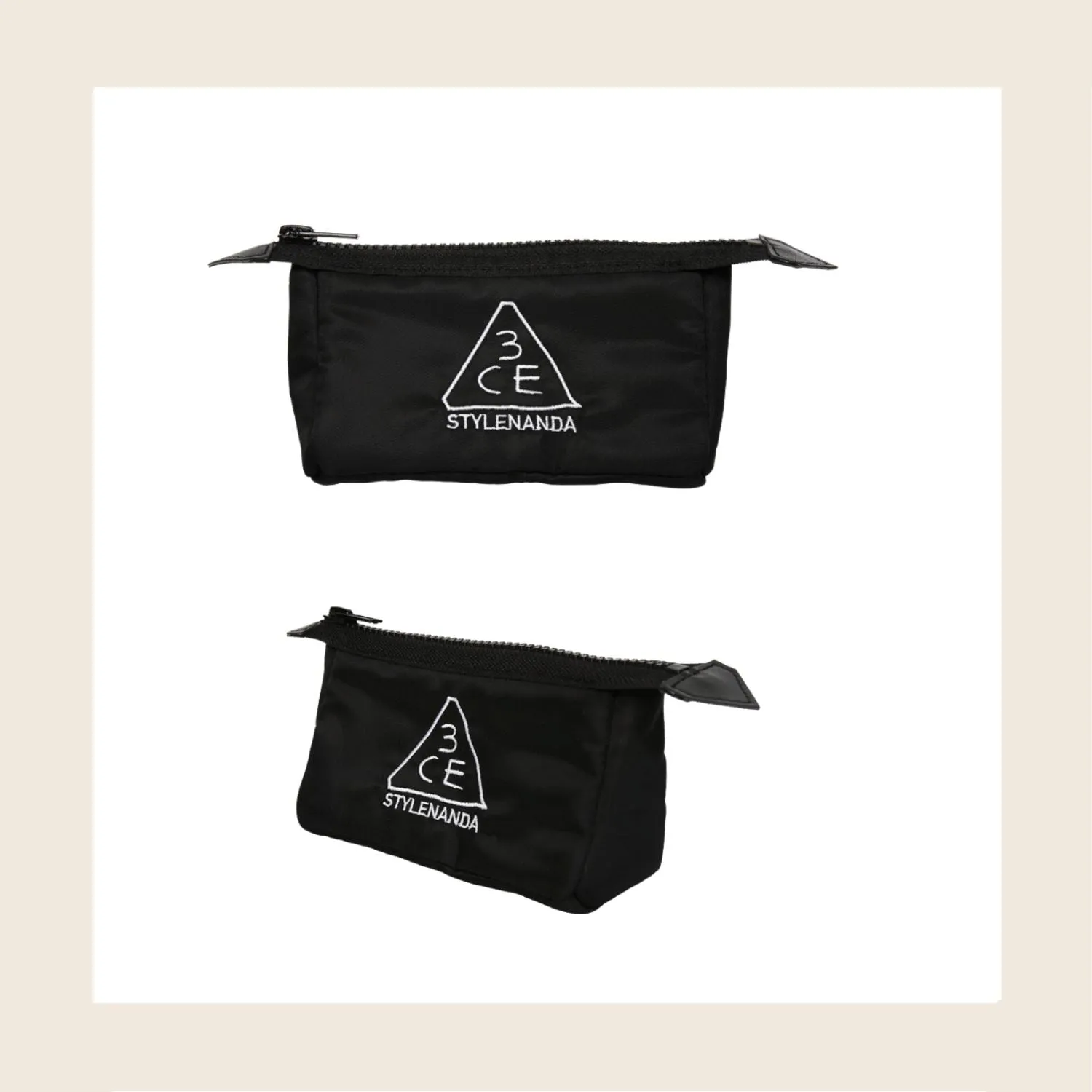 3CE Small Pouch Black Small Size