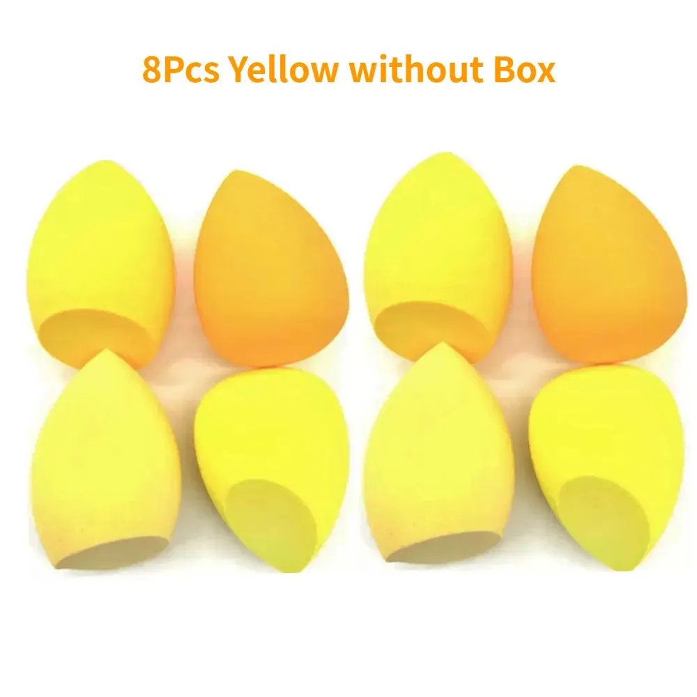 4/8 Packs Makeup Sponge Blender Beauty Egg Cosmetic Puff Soft Foundation Sponges Powder Puff Make Up Accessories Beauty Tools