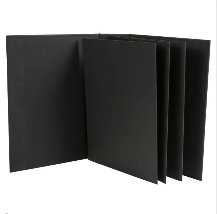 49 And Market Foundations Black 2" PORTRAIT Album 8.5L"X6.5W" {F419}