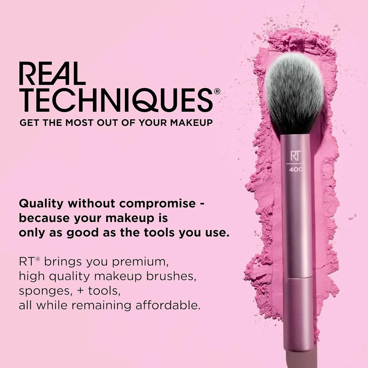 8 Piece Everyday Eye Essentials Makeup Brush Set, Eye Brushes for Eye Liner, Eyeshadow, Brows, & Lashes, Travel Friendly, Gift Set, Synthetic Bristles, Cruelty-Free & Vegan