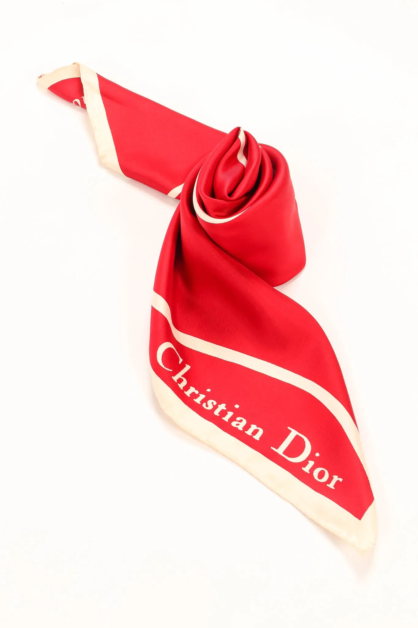 Abstract Swirl Stripe Scarf