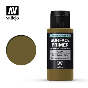 Acrylic Polyurethane - Primer Earth Green 60ml Early 73.611