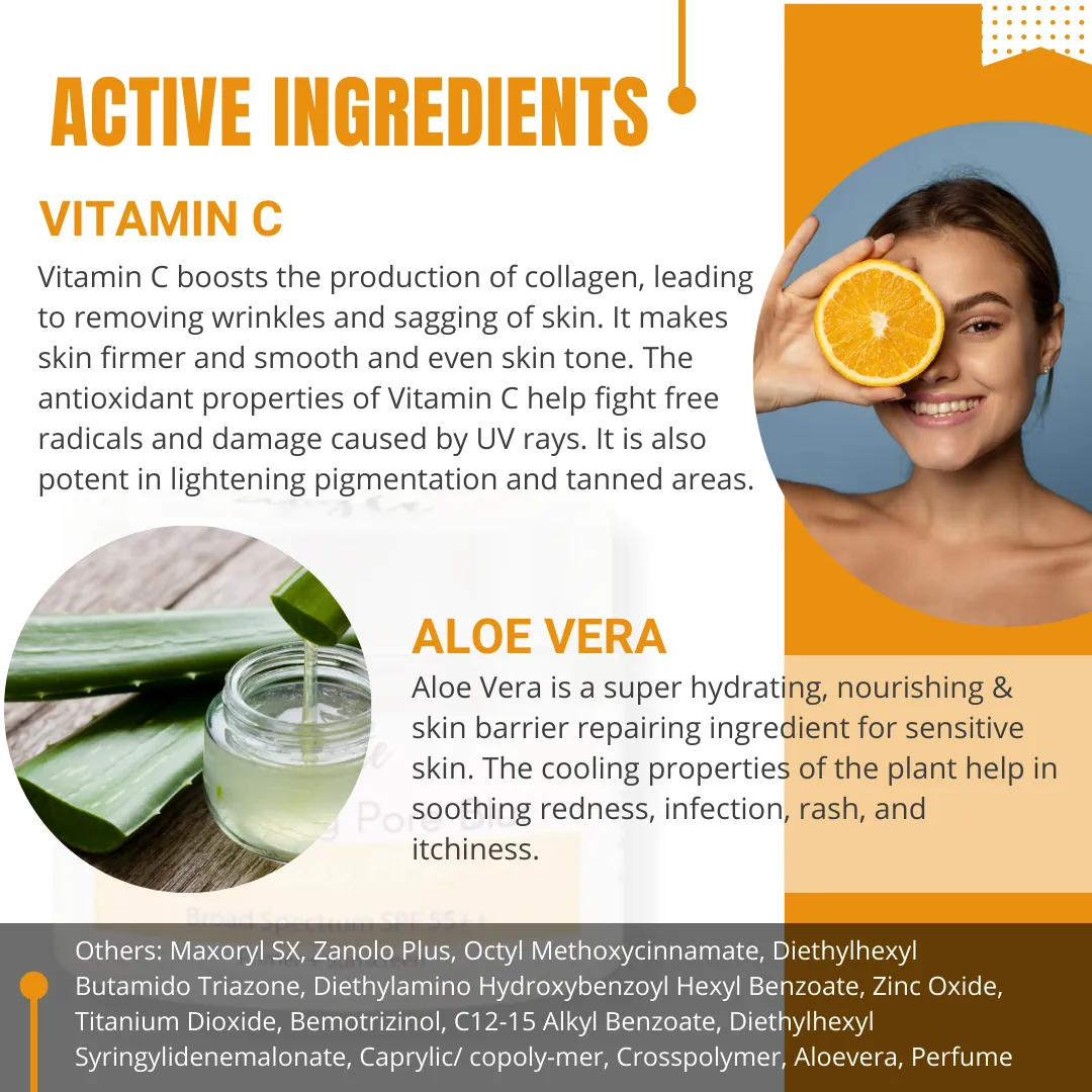 Aegte Mattifying Pore Blur Beauty Filter Primer   Sunscreen with Broad Spectrum SPF 55  