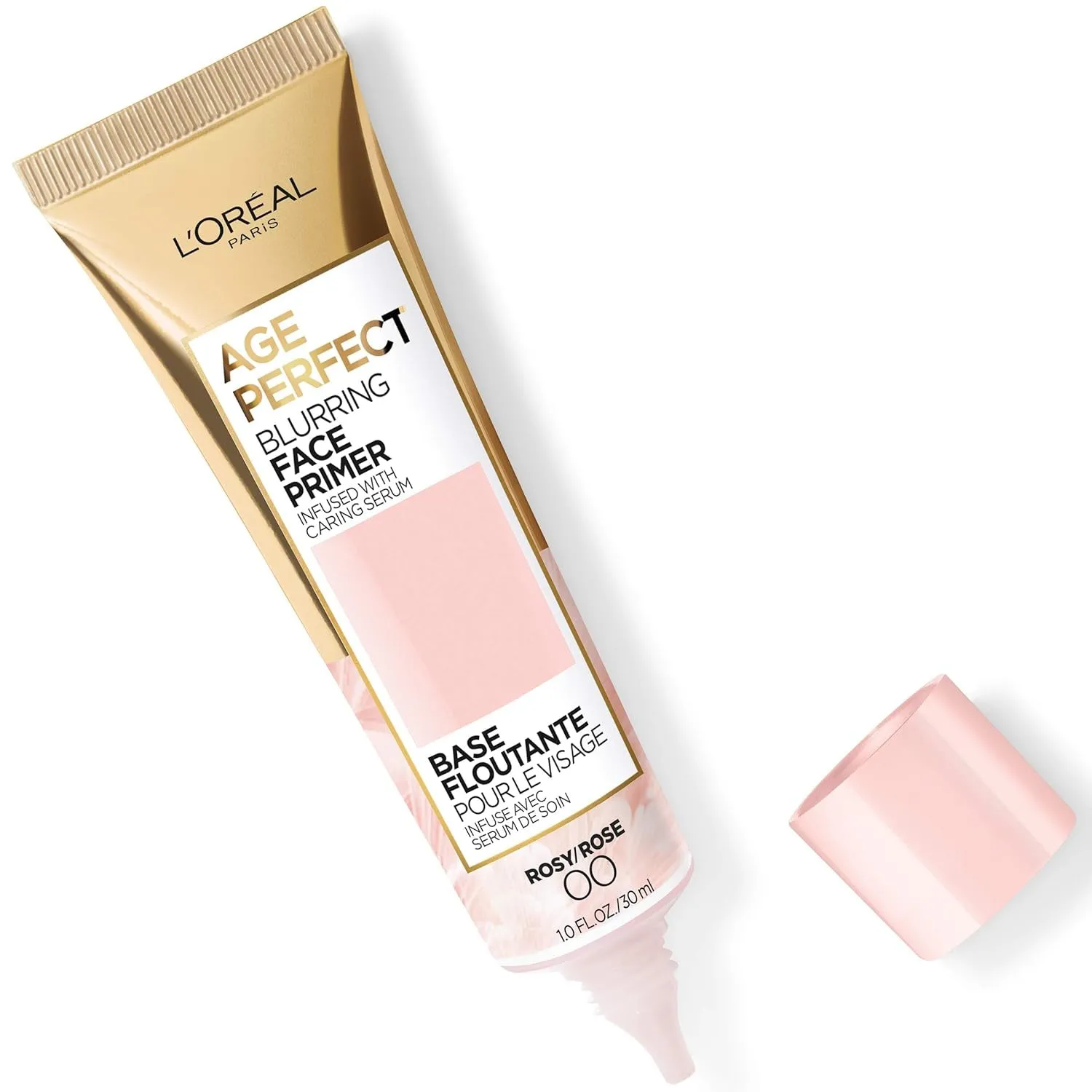 Age Perfect Face Blurring Primer Infused with Caring Serum Smoothes Liners and Pores