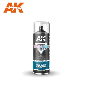 AK Interactive Wargame Primer Spray - Cold Blood Turquoise
