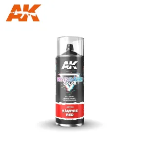 AK Interactive Wargame Primer Spray - Vampire Red 400ml
