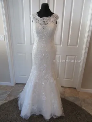 Allure Bridals 2864 Iv/Gold 16