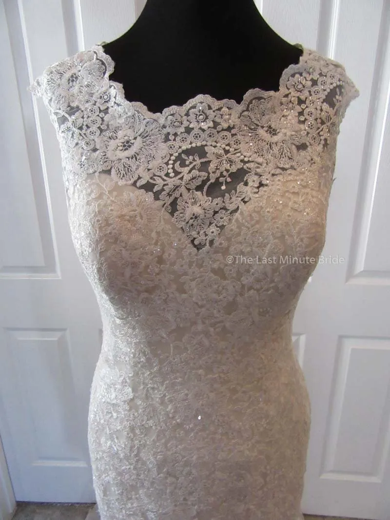 Allure Bridals 2864 Iv/Gold 16