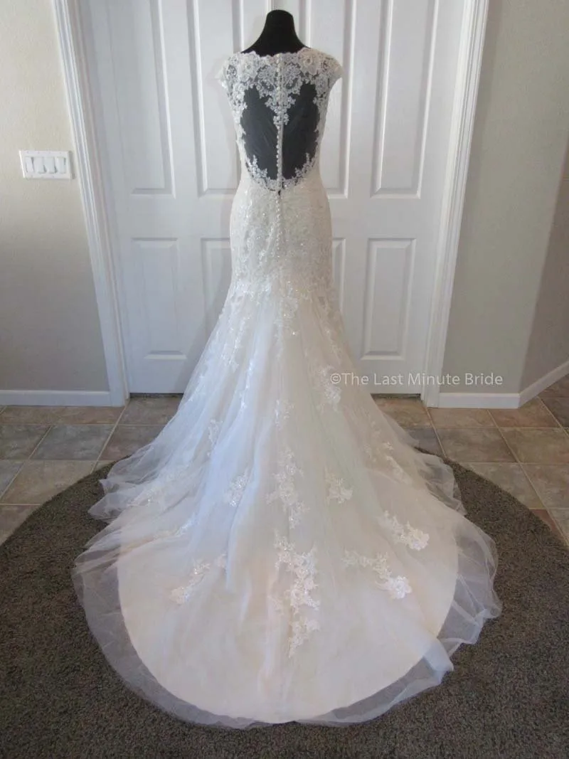 Allure Bridals 2864 Iv/Gold 16