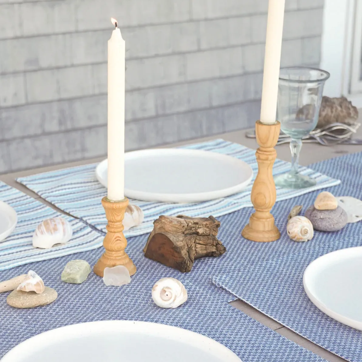 Anaya Home Deep Sea Blue Indoor Outdoor Placemat