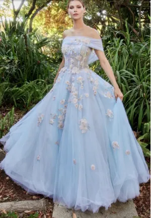 Andrea & Leo Evening Gown A1048