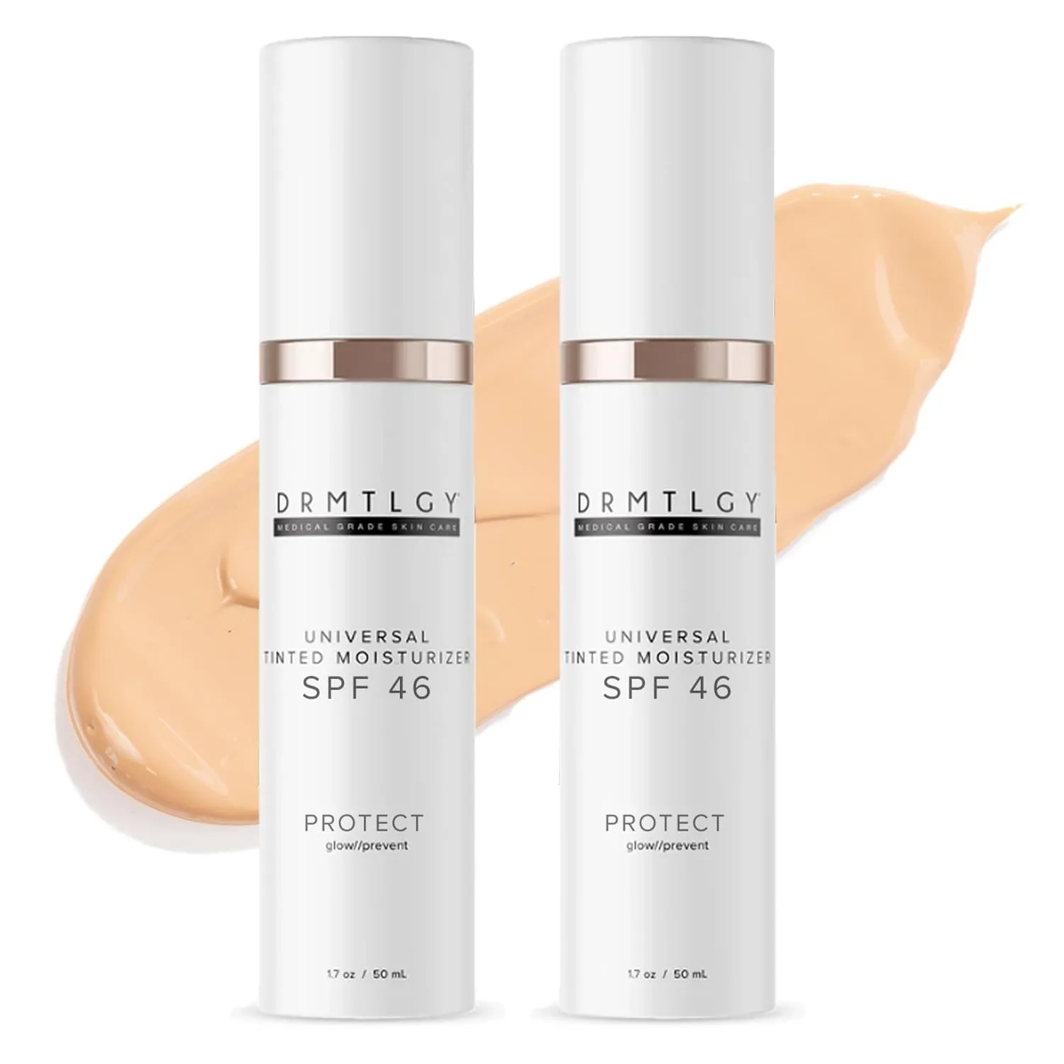 Anti-Aging Tinted Moisturizer SPF 46 – Sheer Face Sunscreen & Lightweight Makeup with Broad Spectrum UV Protection – Hydrating Skin Care & Face Moisturizer – FSA HSA Eligible (1.7 Oz)