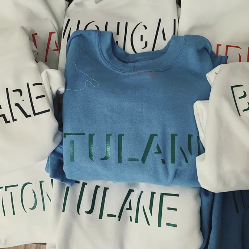 Any School Fendi Inspired Crewneck