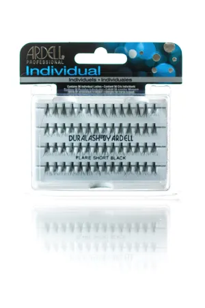 ARDELL DURALASH INDIVIDUAL FLARE SHORT BLACK - 56 INDIVIDUAL LASHES