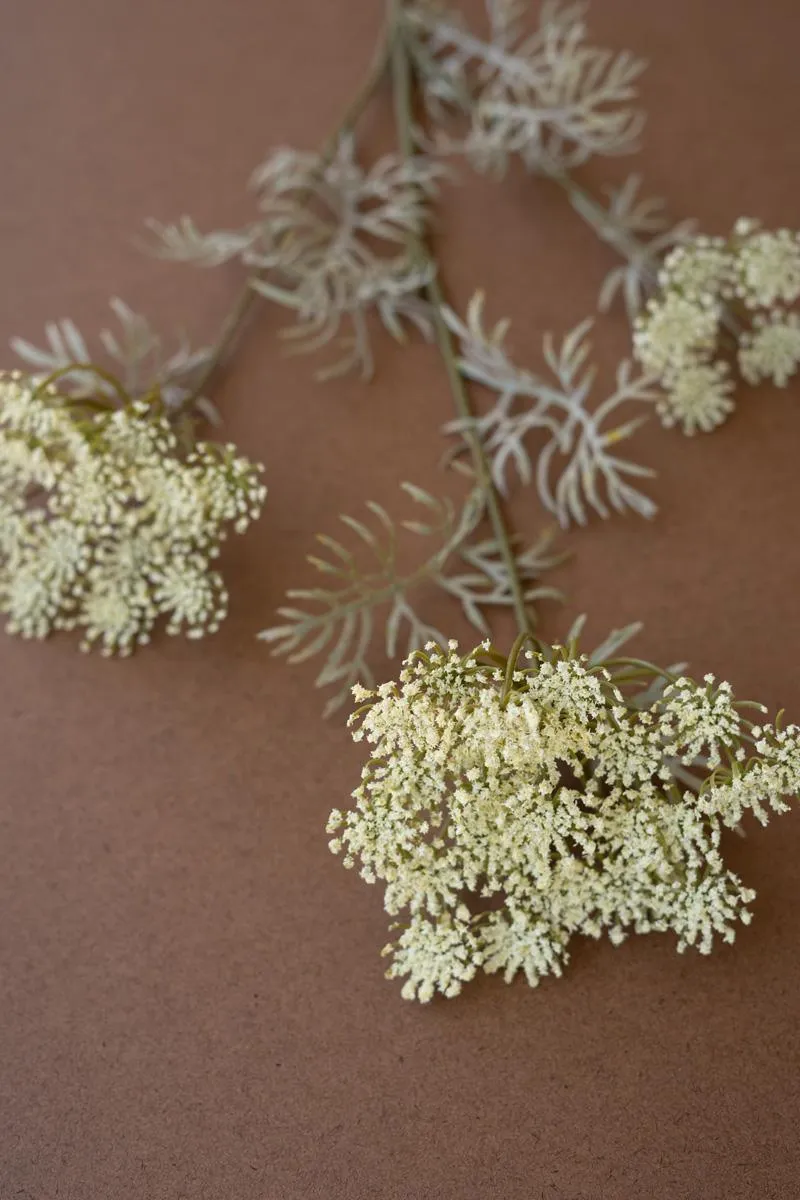 Artificial Lace Flower Spray  (Pack of 6)