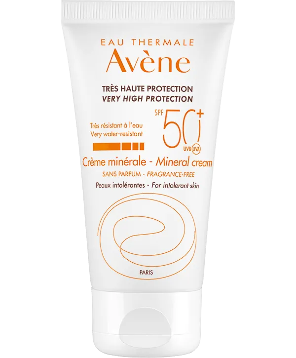 Avene Cream Mineral Peaux Intolerante SPF 50 