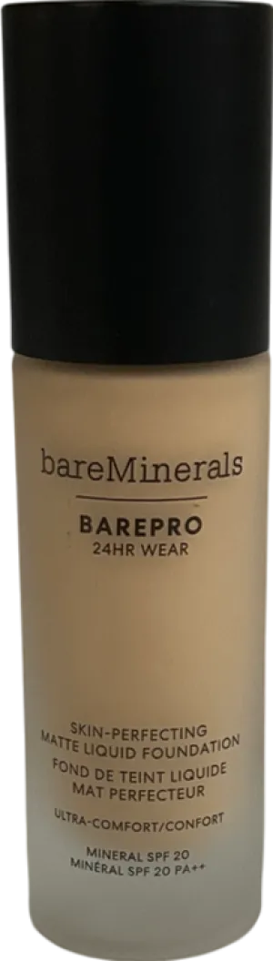 bare minerals Matte Comfort Liquid Foundation Mineral Spf20 Light 27 Neutral 30ml