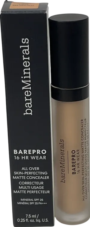 bareMinerals Barepro 16hr Wear All-over Skin-perfecting Matte Concealer Mineral Spf 25 255 7.5ml