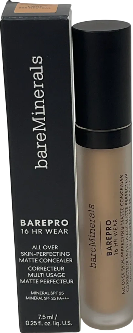 bareMinerals Barepro 16hr Wear All-over Skin-perfecting Matte Concealer Mineral Spf 25 255 7.5ml