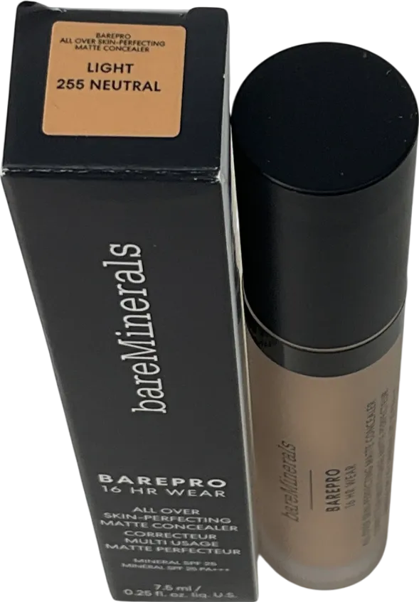 bareMinerals Barepro 16hr Wear All-over Skin-perfecting Matte Concealer Mineral Spf 25 255 7.5ml
