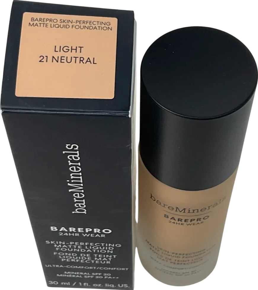 bareMinerals Barepro Foundation 21 Light 30ml