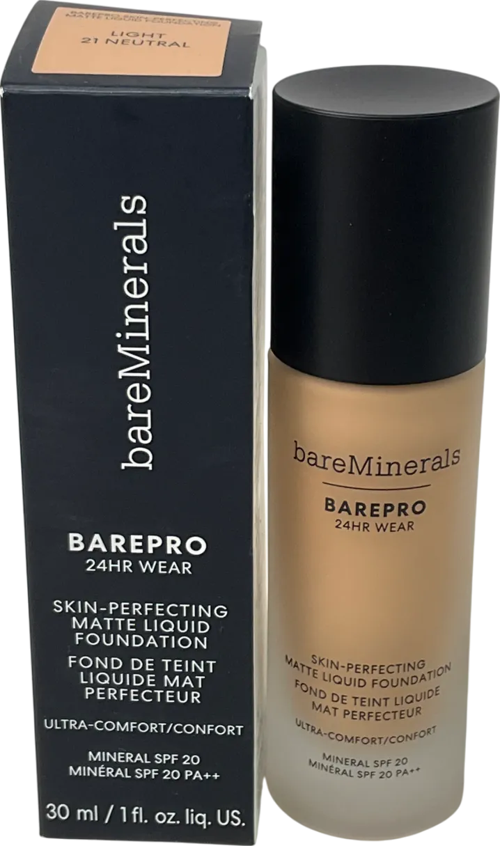 bareMinerals Barepro Foundation 21 Light 30ml