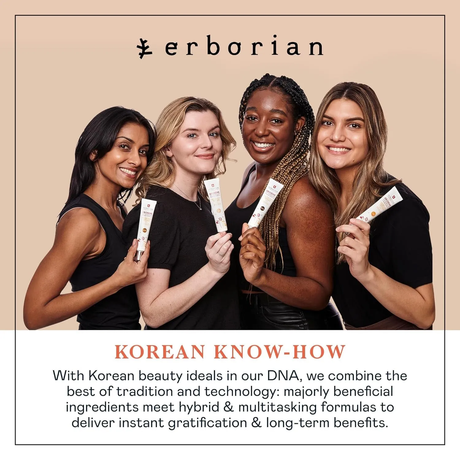 BB Cream with Ginseng - Lightweight Buildable Coverage with SPF & Ultra-Soft Matte Finish - Korean Face Skincare