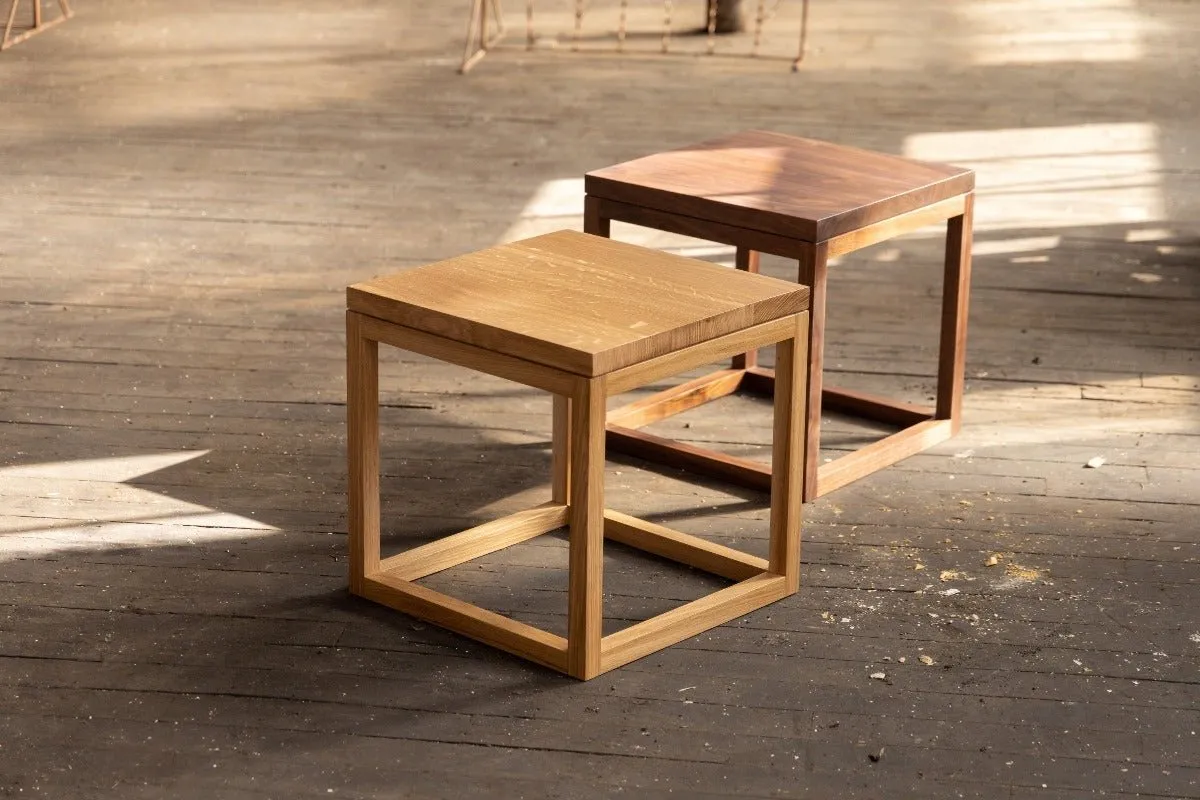 Beach Avenue Table | Modern Wood Side Table | Bedside Table | Small Coffee Table