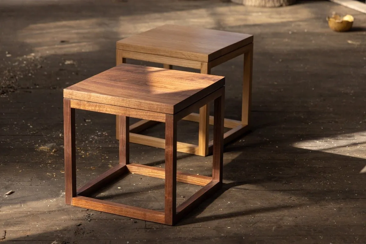 Beach Avenue Table | Modern Wood Side Table | Bedside Table | Small Coffee Table